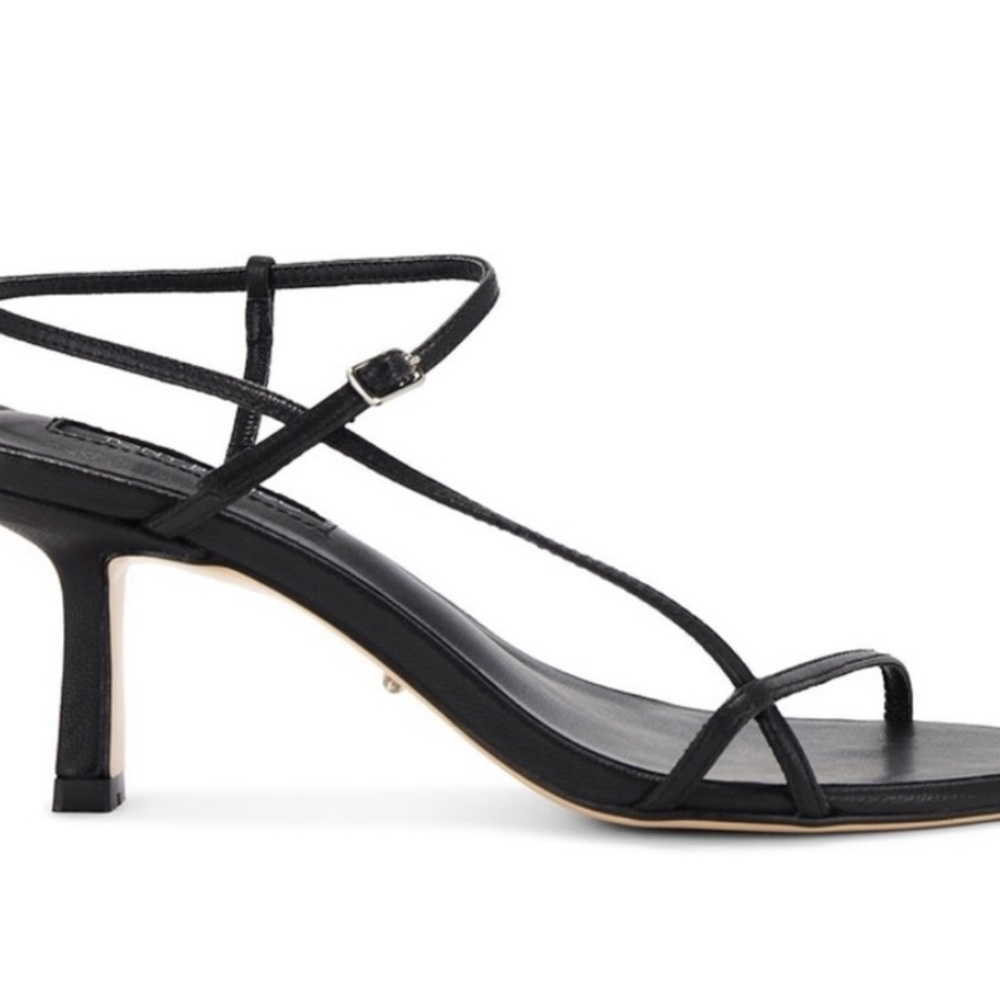 Tony Bianco Caprice Black Strappy Heels